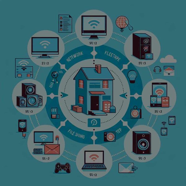 Créer un réseau domestique pour le partage de fichiers : étapes clés.